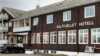 The building for Polarcirkelen Hotel Saltfjellet