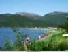 Rognan Fjordcamp with pitches for motorhomes, caravans and tents